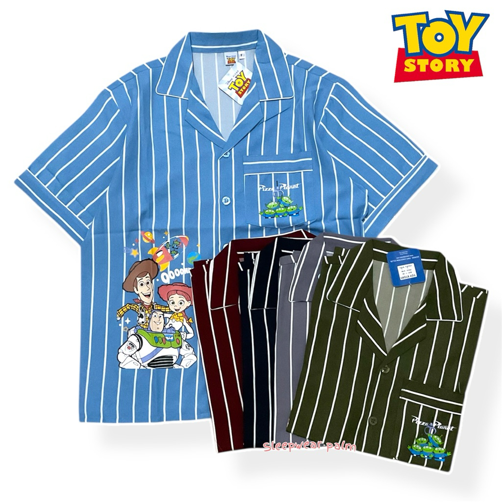 ชุดนอน ผ้าไหมอิตาลี่ Toy (รอบอก44|48นิ้ว) ลิขสิทธิ์แท้