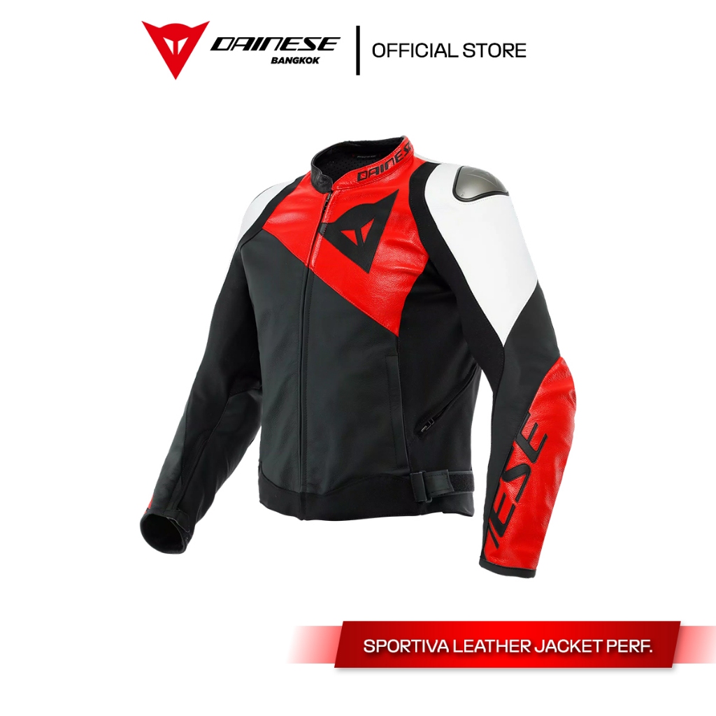 Dainese เสื้อแจ็คเก็ต รุ่น SPORTIVA LEATHER JACKET PERF.