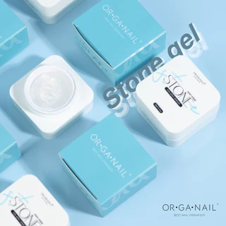 Stone gel Organail (non wipe) เจลติดอะไหล่เล็บเนื้อเจลลี่ อบแล้วแห้งเลย