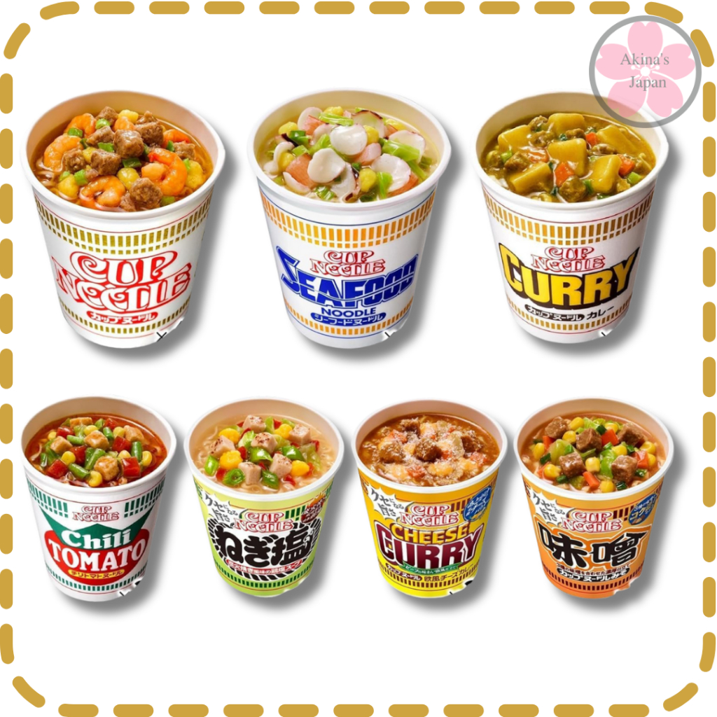 Cup Noodle Regular Nissin Foods Cup Noodle ราเมงถ้วย&ข้าวถ้วย นิชชิน ญี่ปุ่น
