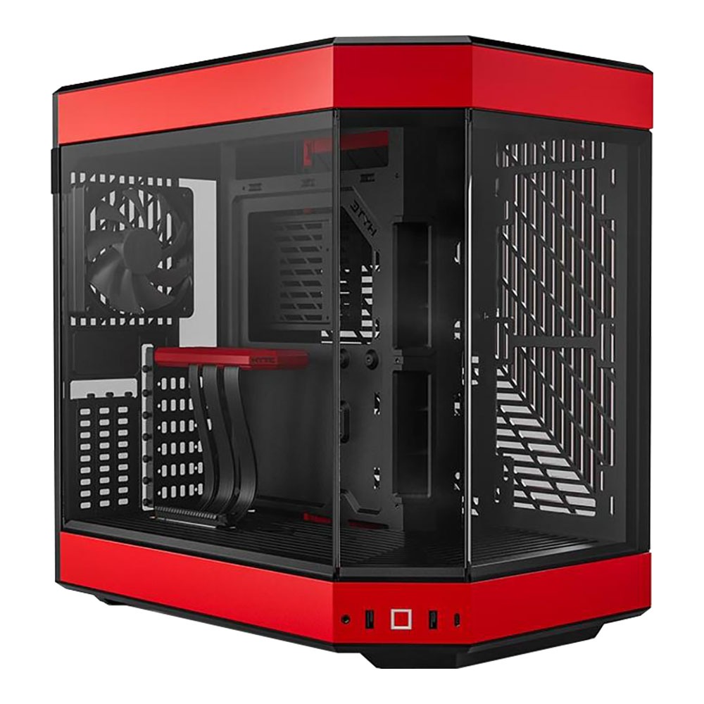 CASE HYTE Y60 BLACK/RED