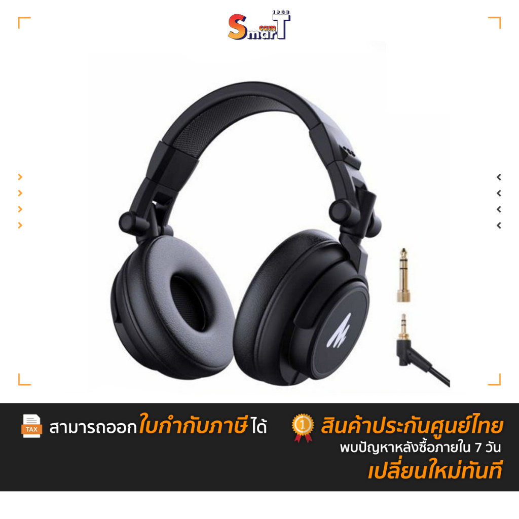 Maono - AU-MH601 Professional Studio DJ Monitor Headphones ประกันศูนย์ไทย