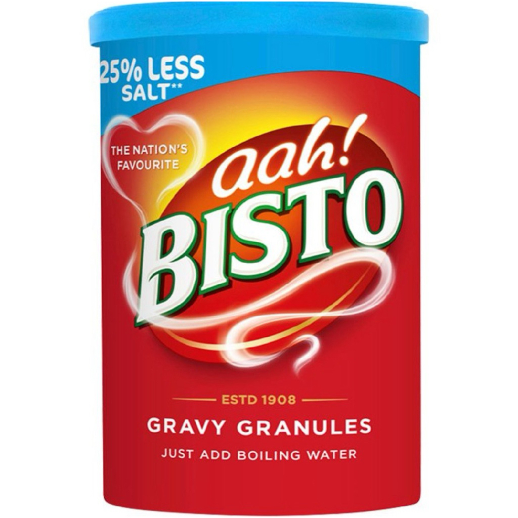 Bisto 25% Less Salt Gravy Granules/Sauce Mix Curry/Onion Gravy/Turkey Granules/Beef Gravy/Sauce Chee