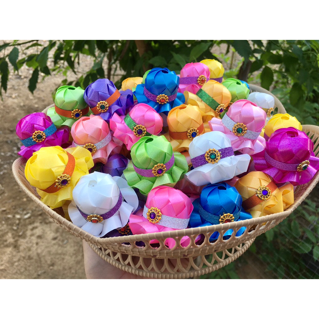 👒50 ใบ👒ตัวเปล่าหมวกคุณนาย คละสี (10 สี)👒