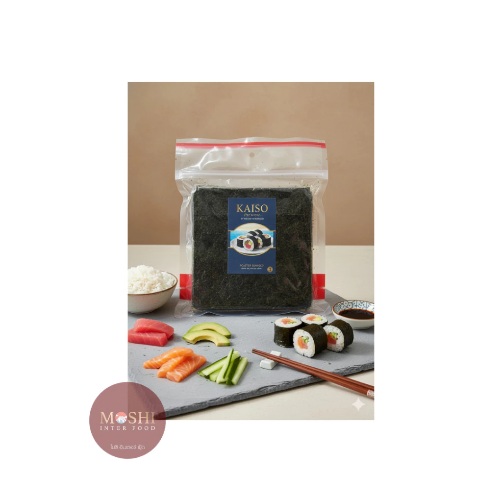 โนริ KAISO เกรด A (100*1) 100แผ่น