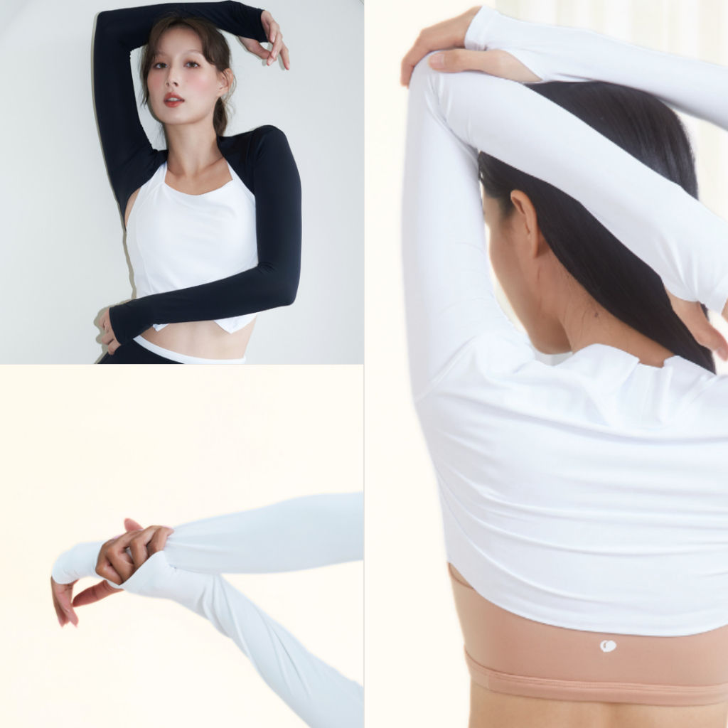 Peaches ACTIVE เสื้อคลุมออกกำลังกาย Open Front Cover