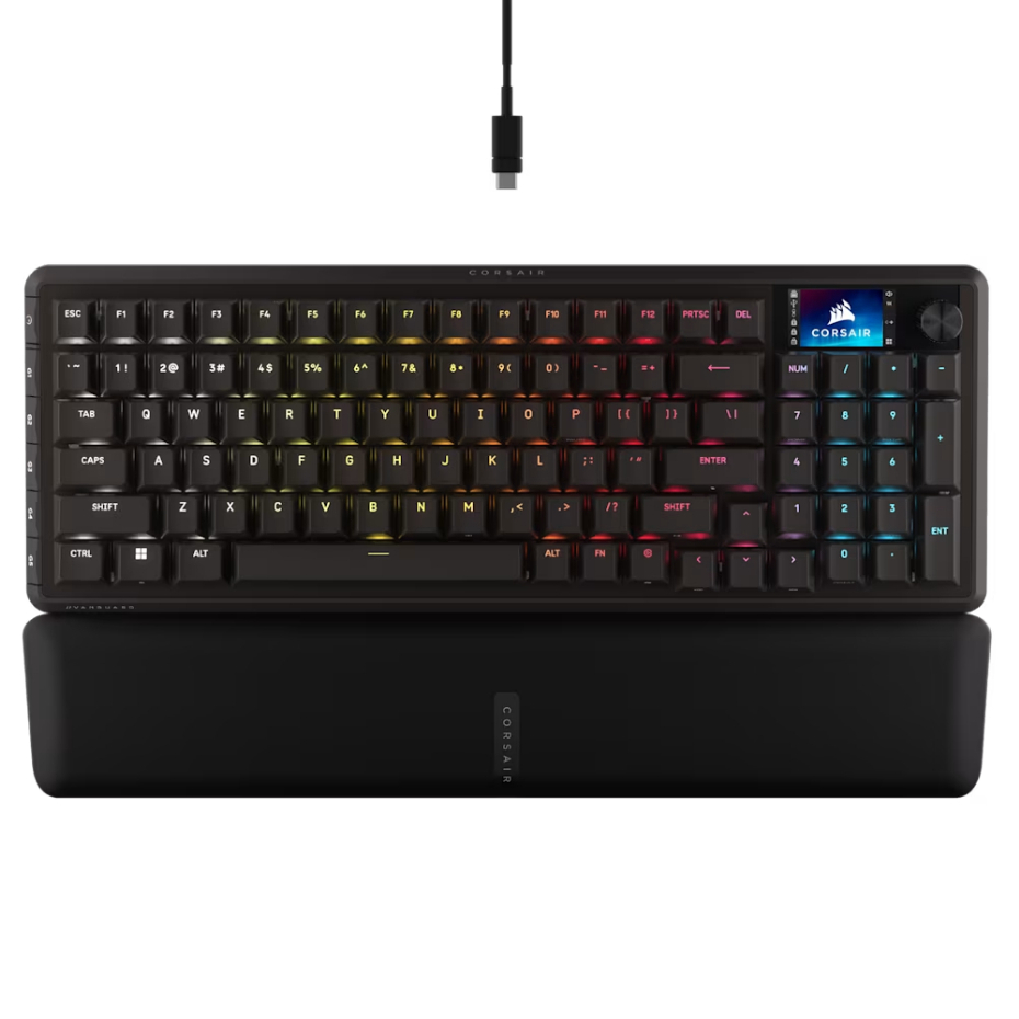CORSAIR VANGUARD 96 (TH/EN Key) MLX FUSION Switch Black (CH-91E901F-TH) Mechanical Gaming Keyboard