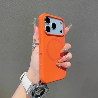 เคสซิลิโคลนนิ่ม Magnetic Case For iPhone 15 14 13 12 11 Promax Pro Plus Air เคสไอโฟน เคสกันกระแทก