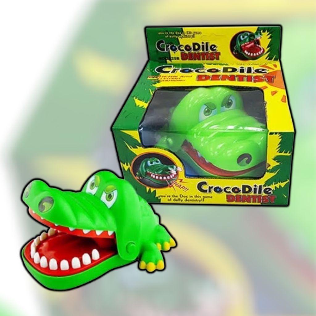 จระเข้งับนิ้ว 🐊 ของเล่น งับนิ้ว เกม จระเข้กดฟัน ไซส์ใหญ่ ของเล่นตลก เกมวงเหล้า ของเล่น Toys