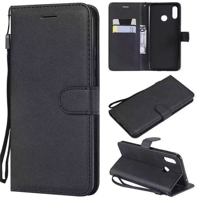 เคสฝาพับ ล็อค แถมสาย สำหรับ Huawei Y9 2019 Y7pro 2019 Y7pro 2018