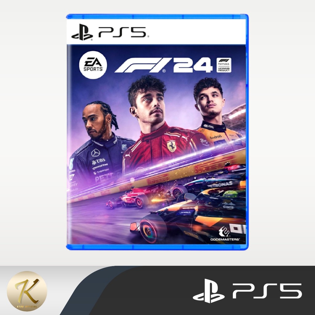 แผ่นเกมส์ PS5 : F1 24 📍(มือ1,มือ2) (เล่นได้ 2 คน) สินค้าพร้อมจัดส่ง