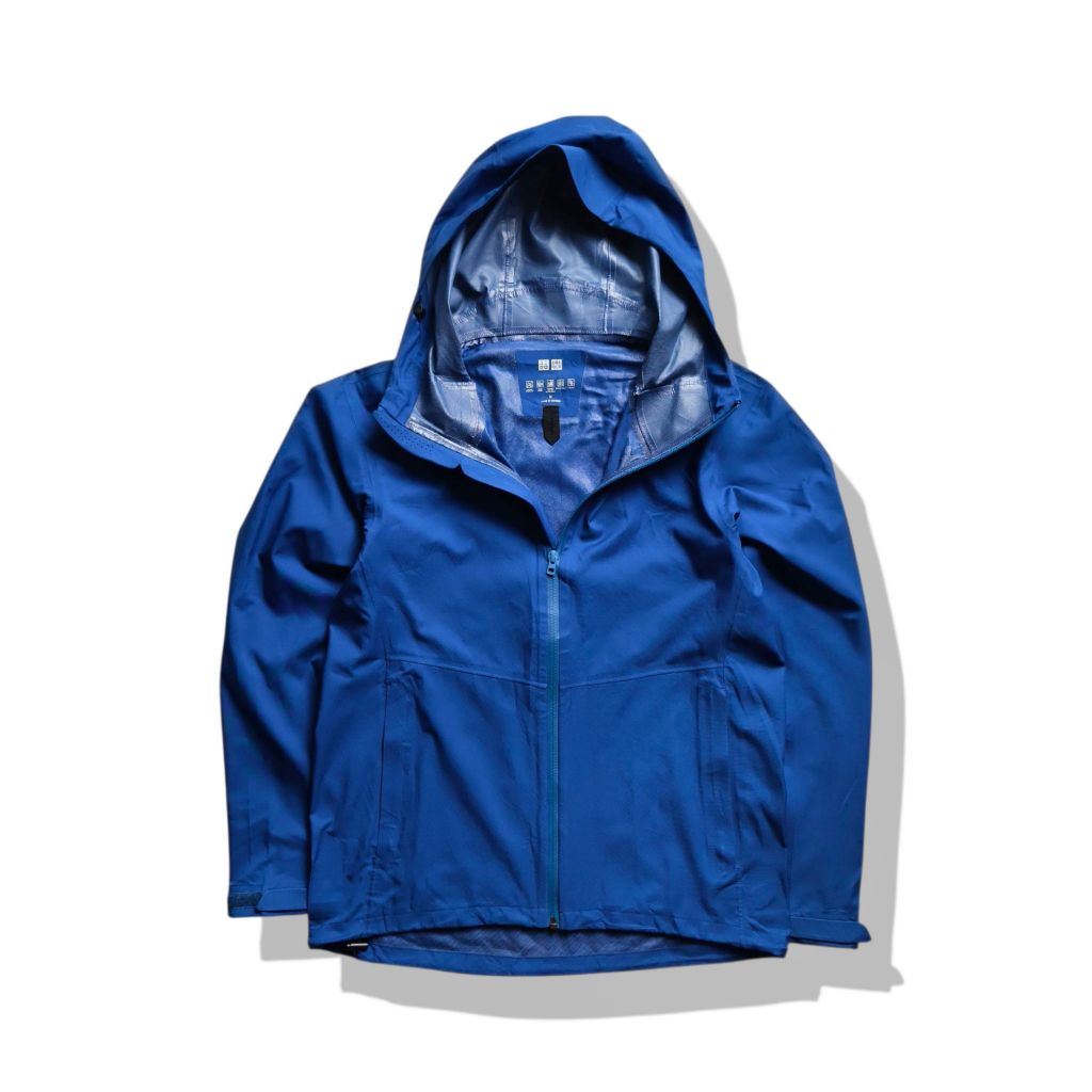 Uniqlo Blues Blocktech 3D Cut Hooded Parka Jacket(M) รอบอก 43”