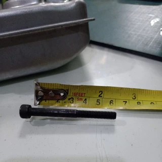 น็อต ท่อไอเสีย แท้ เครื่องตัดหญ้า 411 ขนาด 6m. ยาว 60mm.