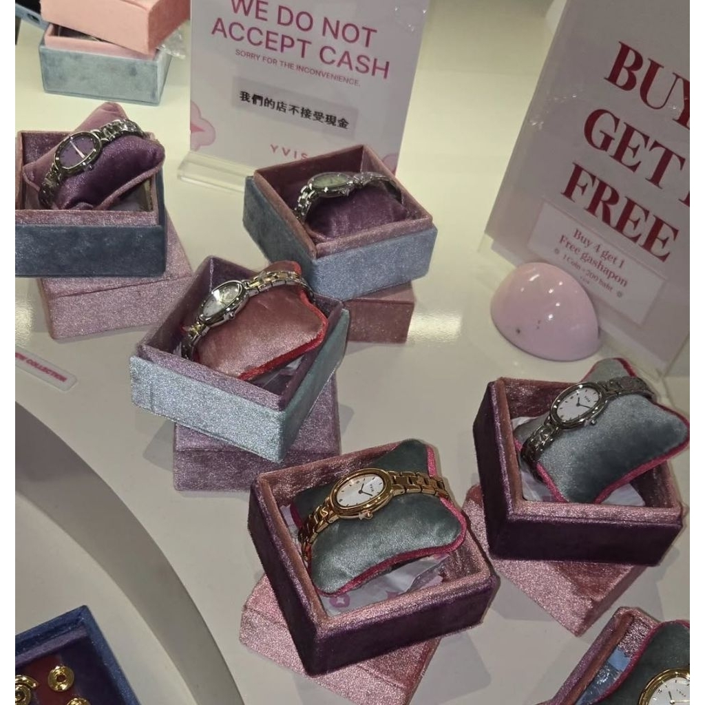 💖ของใหม่มือ1 นาฬิกา YVIS Timepiece (Limited Color) มีบริการตัดสายค่ะ ใช้โค้ดลด20%-30%ได้ค่ะ
