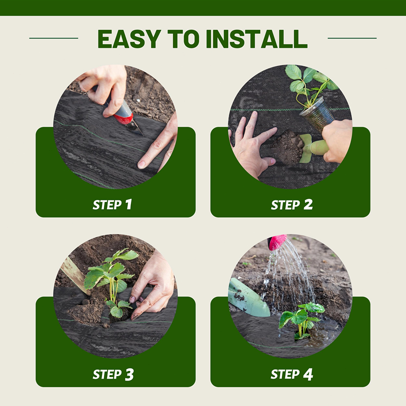 พลาสติกคลุมดิน ผ้าคลุมดิน พลาสติกเหนียวพิเศษ ผ้าคลุมหญ้า ช่วยคงความชุ่มชื้นของผิวดิน คุณภาพสูง ถูกที่สุด รับป - รูปที่ 7