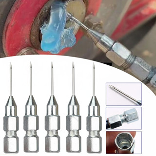 【ขายดี】หัวอัดจารบีปลายเข็ม 5/10pcs เกลียวใน อะแดปเตอร์หัวฉีด…