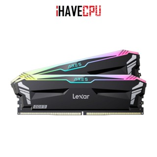 แรม (ram) iHAVECPU LEXAR ARES RGB KIT 32GB (16x2) DDR5 6400M…