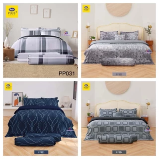 Satin Plus ผ้าปูที่นอน ขนาด 3.5/5/6 ฟุต (ไม่รวมนวม) Print Series PP020-PP037