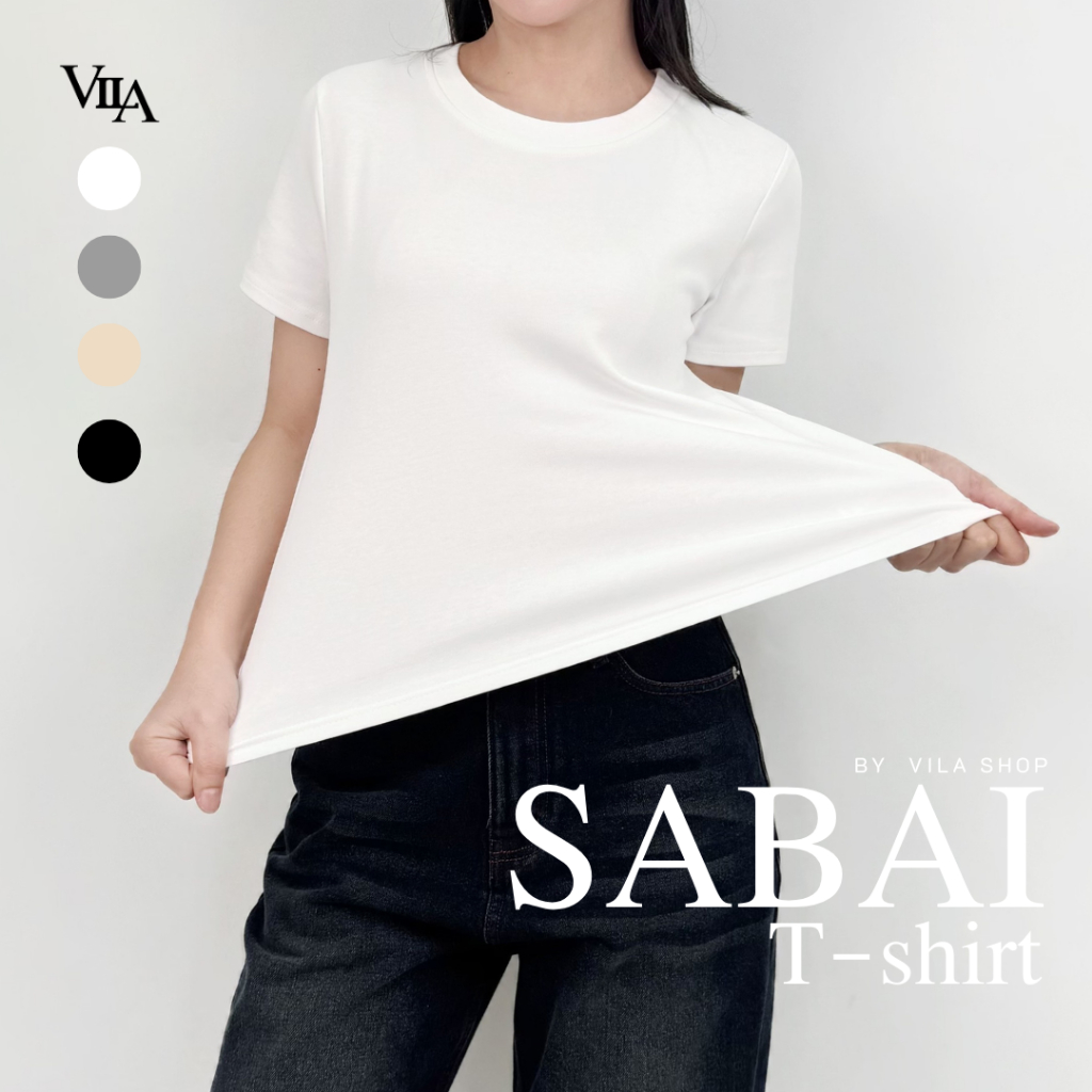 VILA | VL109 เสื้อยืด Sabai T-shirt