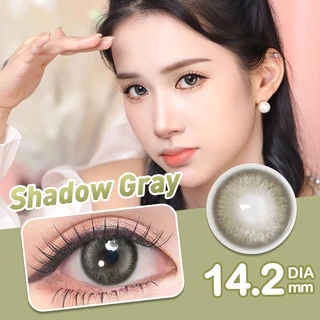 Magister & Realcon [ซื้อ 1 แถม 3] 14.2มม คอนแทคเลนส์ Blush Girl seri คอนแทคเลนส์แฟชั่นสีสันสดใส Buff Brown 6เดือน