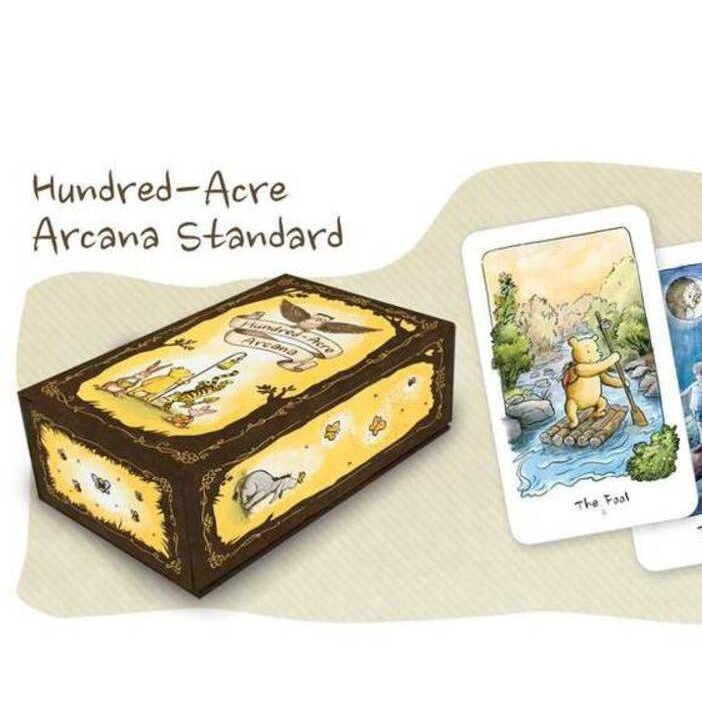 ไพ่ทาโรต์ ไพ่ยิปซี ไพ่ออราเคิล TAROT ORACLE CARDS : THE HUNDRED – ACRE ARCANA TAROT ของใหม่ ของแท้ 100%