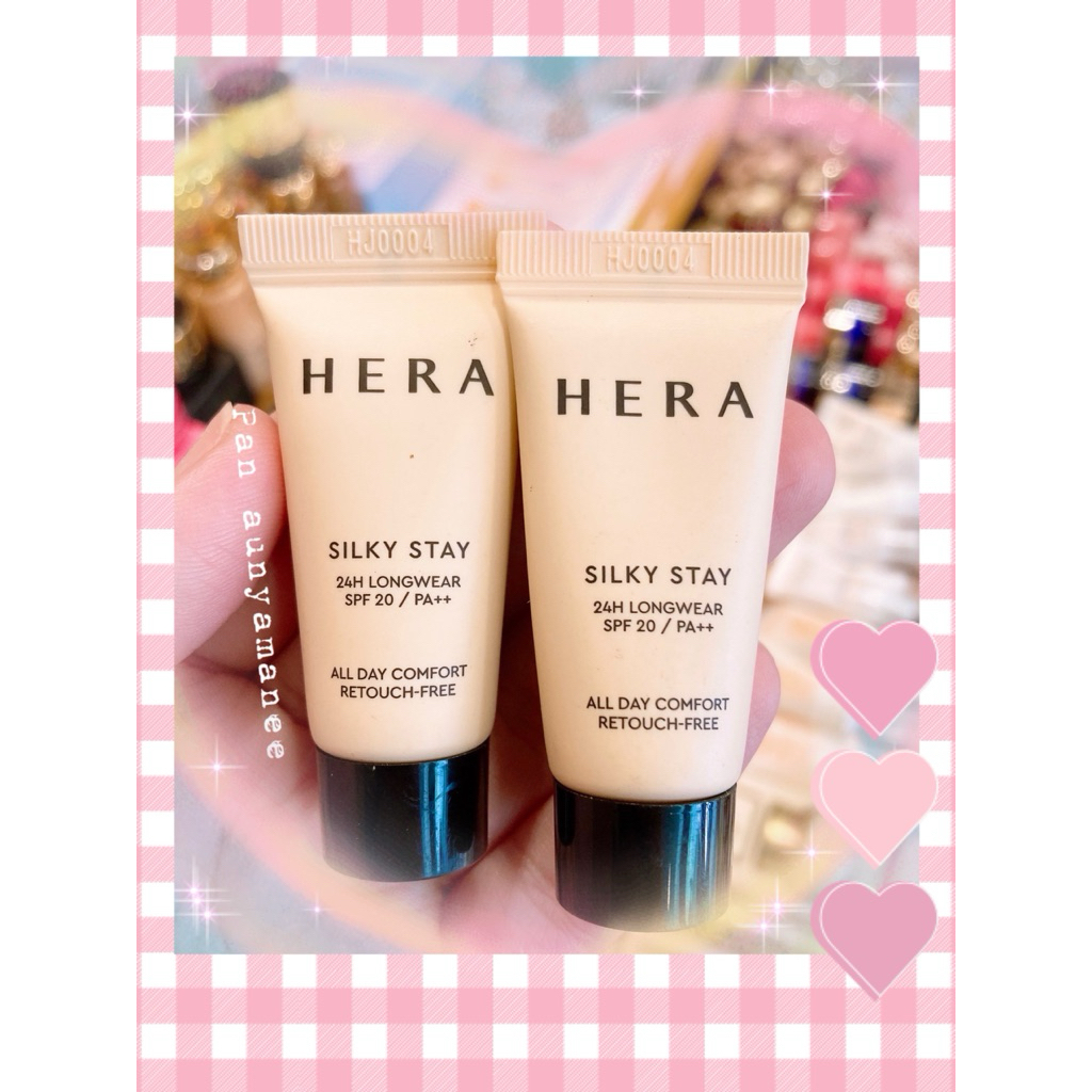 ♥️(รองพื้นแมท) (✅ของแท้💯%‼️) HERA SILKY STAY 24H LONGWEAR FOUNDATION SPF20 / PA++ (23N1 Beige)
