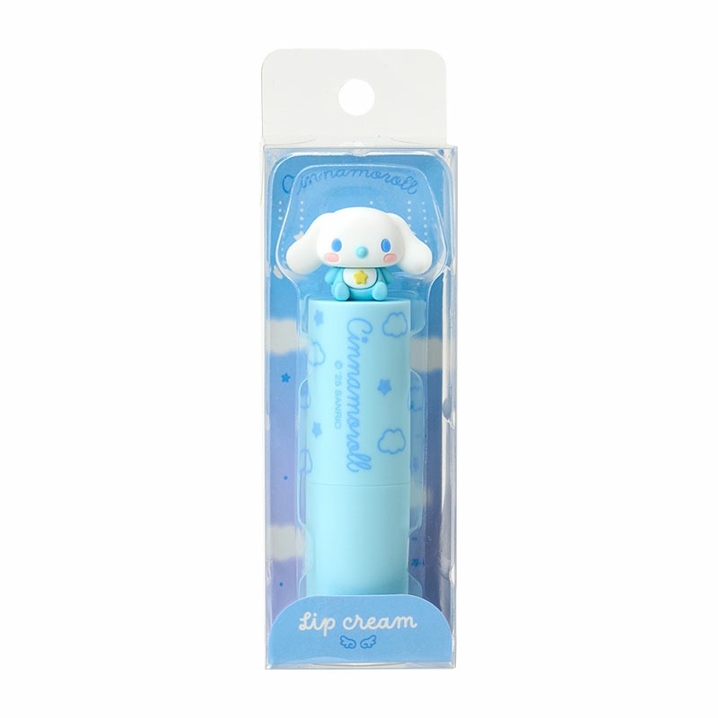 lip cream cn Cinnamoroll กว้างประมาณ 2.1 ซม. x ลึก 2.1 ซม. x สูง 8.8 ซม. (รวมมาสคอต)
