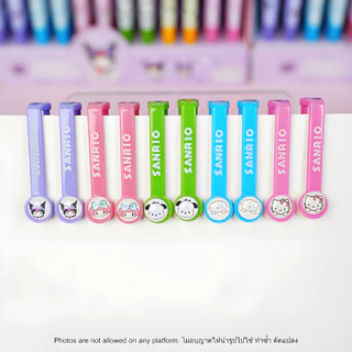 ปากกาลูกลื่น เขียนลื่น หมึกชัด 0.5 มม. ลายการ์ตูนซานริโอ น่ารัก สีพาสเทล เขียนลื่น หมึกสีน้ำเงิน เหมาะเป็นของขวัญ ของใช้