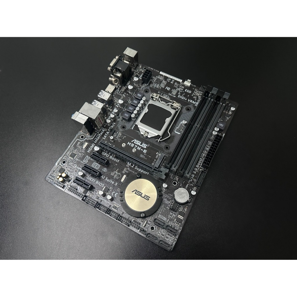 เมนบอร์ด(mainboard) Asus H97M-E  (socket1150)