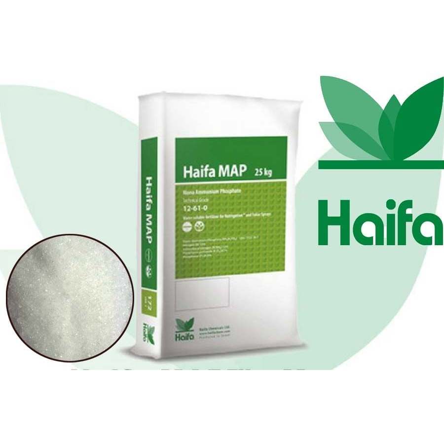 ปุ๋ย 12-61-0 โมโนแอมโมเนียมฟอสเฟต เร่งเปิดตาดอกพืชผล / Monoammonium phosphate (MKP) จากอิสราเอล