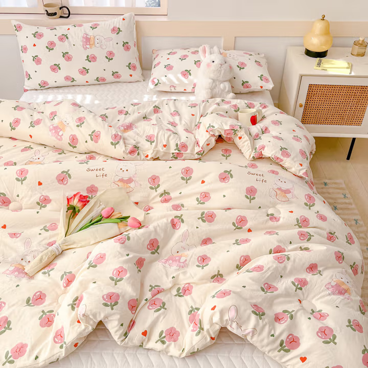 Thai Daily Lab  ผ้าห่มใยถั่วเหลือง A (ฤดูใบไม้ร่วง/หนาวแรกใช้) นุ่มต่อผิว สบายนอน （2kg） - รูปที่ 7