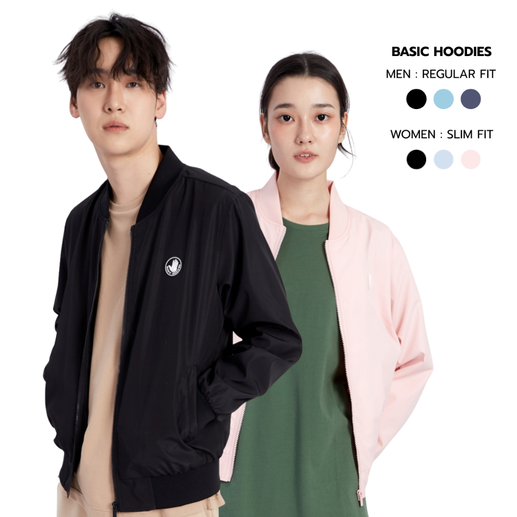 BODY GLOVE BASIC Bomber Jacket Fall 2024 แจ็กเก็ต รวมสี