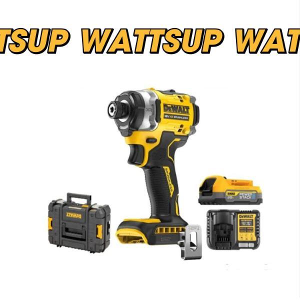 DEWALT ไขควงกระแทกไร้สาย 20V Max รุ่น DCF860E1T ( PowerStack 1.7Ah x 1 ) 282 Nm