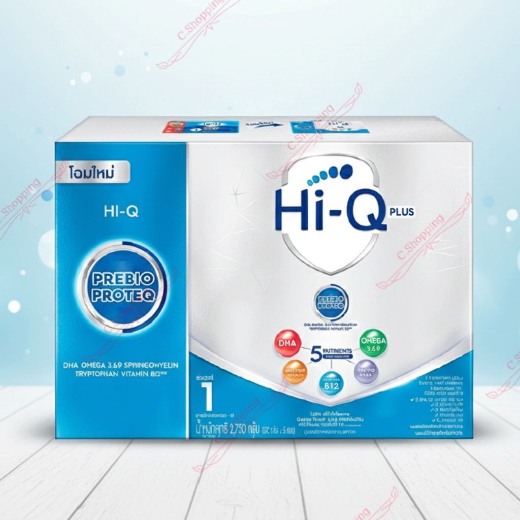 นิวทริเซีย ไฮคิว พรีไบโอโพรเทก สูตร 1 ขนาด 2750-3000g (Hi-Q plus Prebio ProteQ สูตร 1) Exp 2027