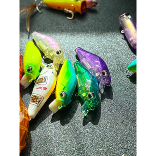 Polygon 46 | เหยื่อ Jerkbait Tamtidbet ขนาด 4.6 ซม. หนัก 5.4 กรัม ตกปลากระสูบ ปลากระพง