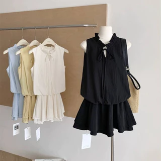 LILY เดรสกระโปรง มินิเดรส งานนำเข้า ใส่เที่ยว ใส่ออกงานได้เลยน้า คัดติ้งเป๊ะทรงสวยมาก แนะนำเลยค่า