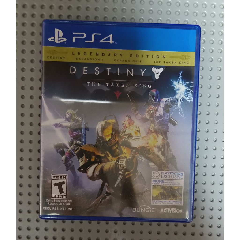 แผ่นเกม PS4 (มือ1 ยังไม่แกะซีล) : DESTINY THE TAKEN KING