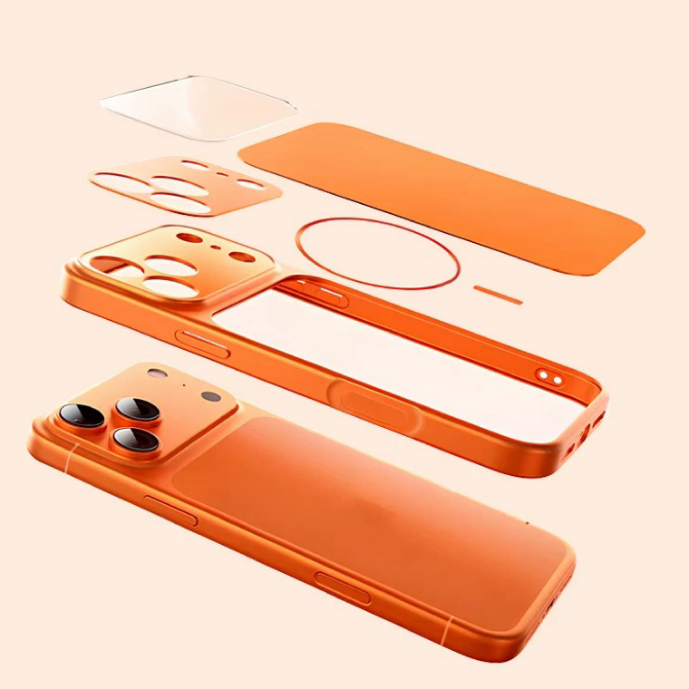 เคสชาร์จได้ พร้อมป้องกันเลนส์กล้อง ใส่แล้วเหมือนไอโฟน17 เคสแข็ง for iphone17；16；15；14；13；pro；max 17promax；17pro；17air รูปที่ 7