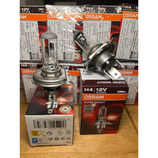 หลอดไฟหน้ารถยนต์ OSRAM H4 12V 100/90W รหัส 62204 มีนำเข้าจาก…