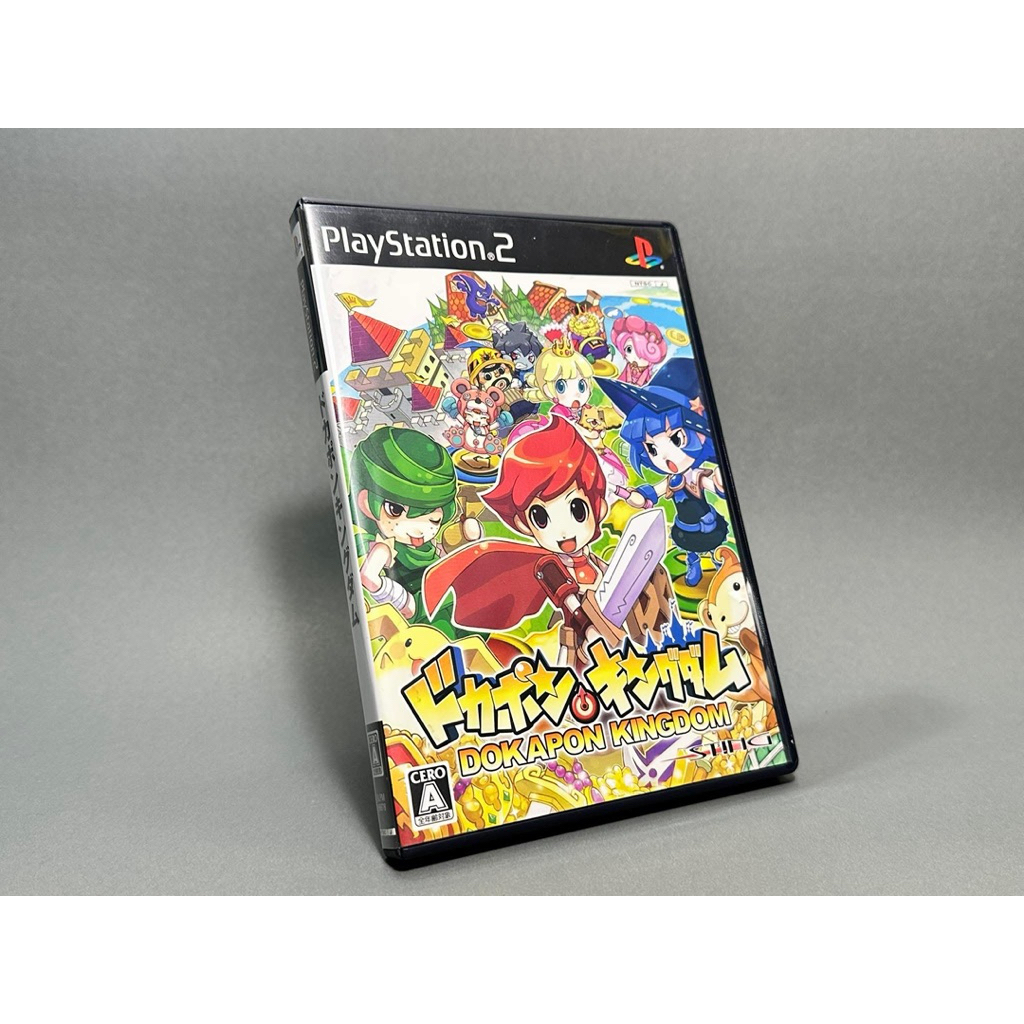 (1) แผ่นแท้ Play Station 2(japan)(ps2)  Dokapon Kingdom