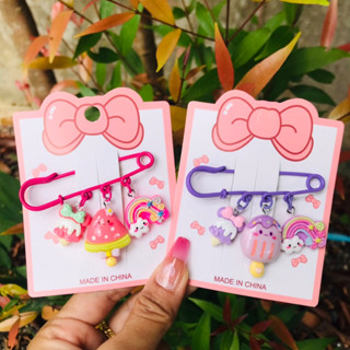 💜B1A เข็มกลัด ขนาด 6 ซม. ติดเสื้อผ้า กระเป๋า ผ้าคลุม ฮิญาบ ป…