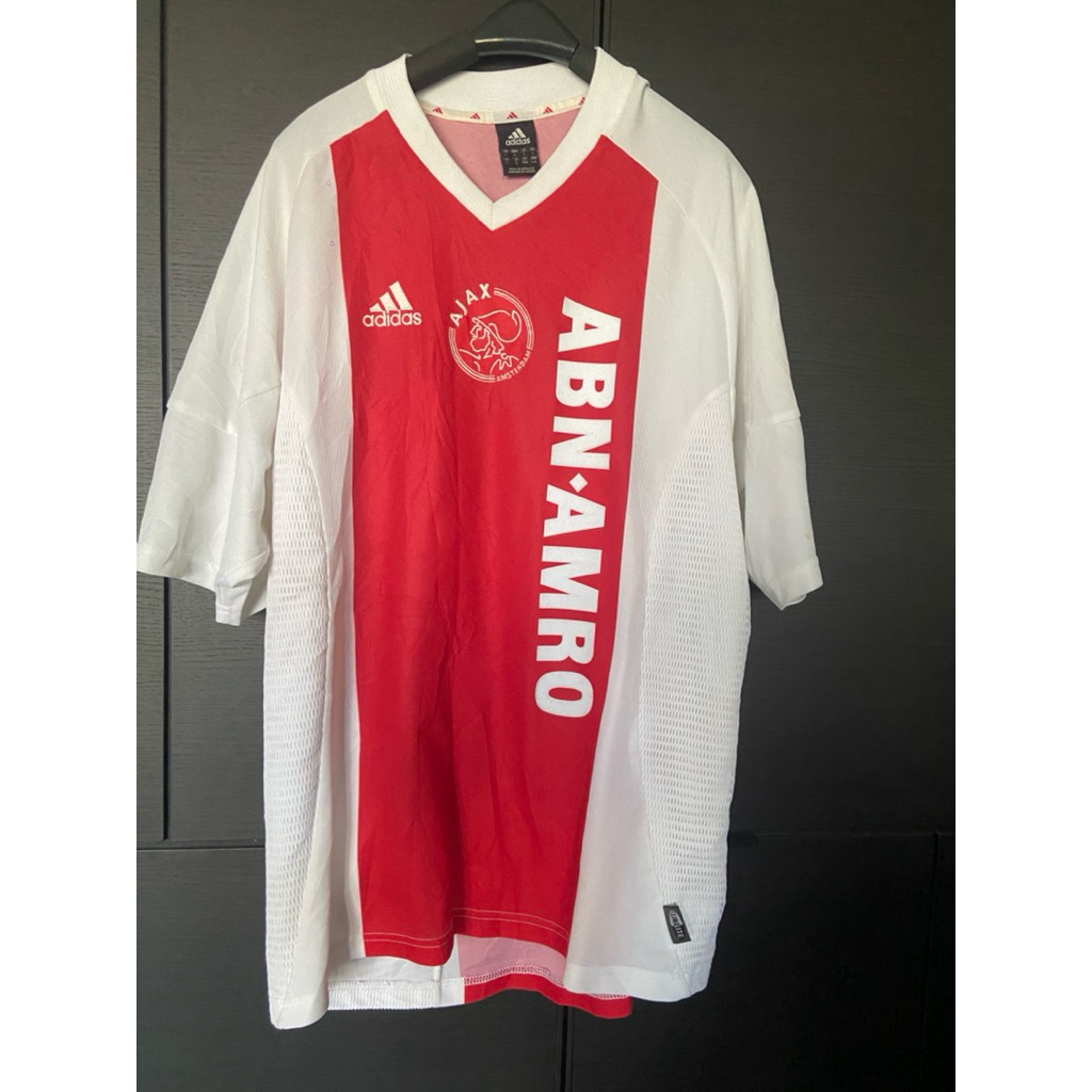 🔥🇳🇱🔥Original vintage 2002/03 Adidas - Ajax Amsterdam Authentic Home Jersey  (Size: Large) อก 23"(P) 