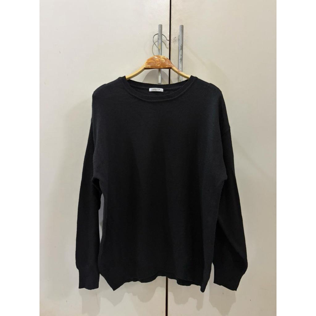 สเวตเตอร์คาร์ดิแกน สีดำ CINEMA CLUB