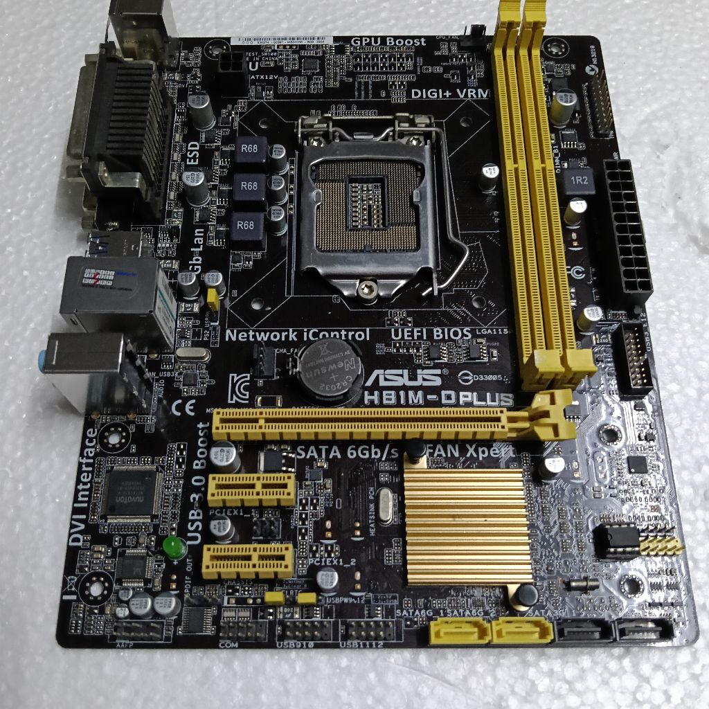 เมนบอร์ด H81M-D plus