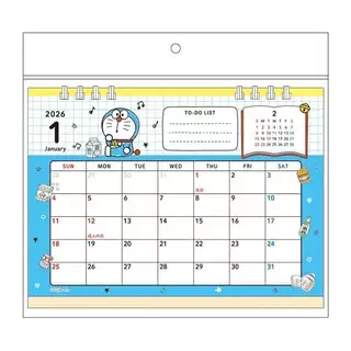 New calendar Sanrio mx Characters ปฎิทินปีใหม่ ปฏิทินตั้งโต๊ะ ไม่มีวันหยุดภาษาไทย นำเข้ามาจากญี่ปุ่น