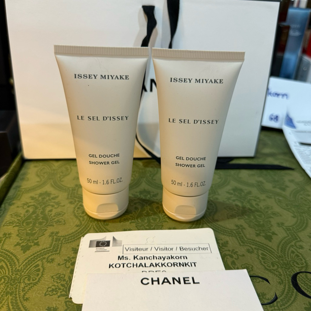 Issey miyake💯เจลอาบน้ำ50ml.แกะจากเซ็ทน้ำหอม