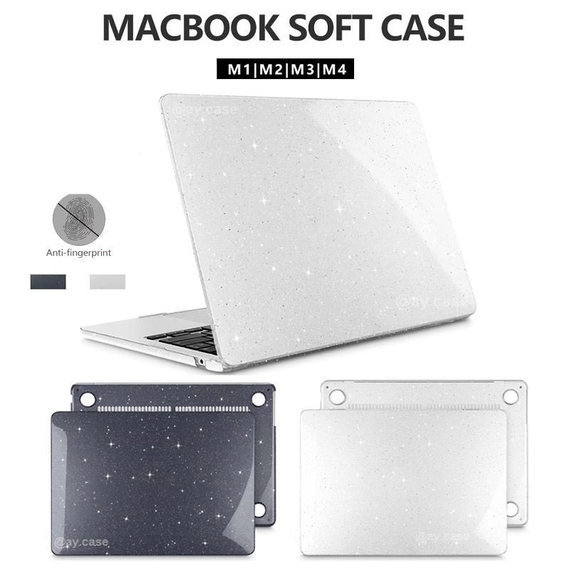 ✅CODเคสใสสำหรับแมคบุ๊ค Air13/Pro13(M1/M2) Pro14 A2442 New Air15.3,Air13.3, Air13.6 (M2/M3/M4) Pro 16 Touch Bar คุณภาพดี
