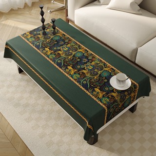 แผ่นรองโต๊ะสไตล์ลักชัวรี กันน้ำ กันน้ำมัน ทนความร้อน ทำความส…