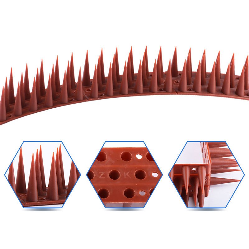 🐦กันนกสแตนเลส 43 ซม. 12 ชิ้น ไม่เป็นสนิม นกไม่กล้าเกาะ ใช้ได้ทั้งบ้านและร้าน ของแท้ - รูปที่ 6