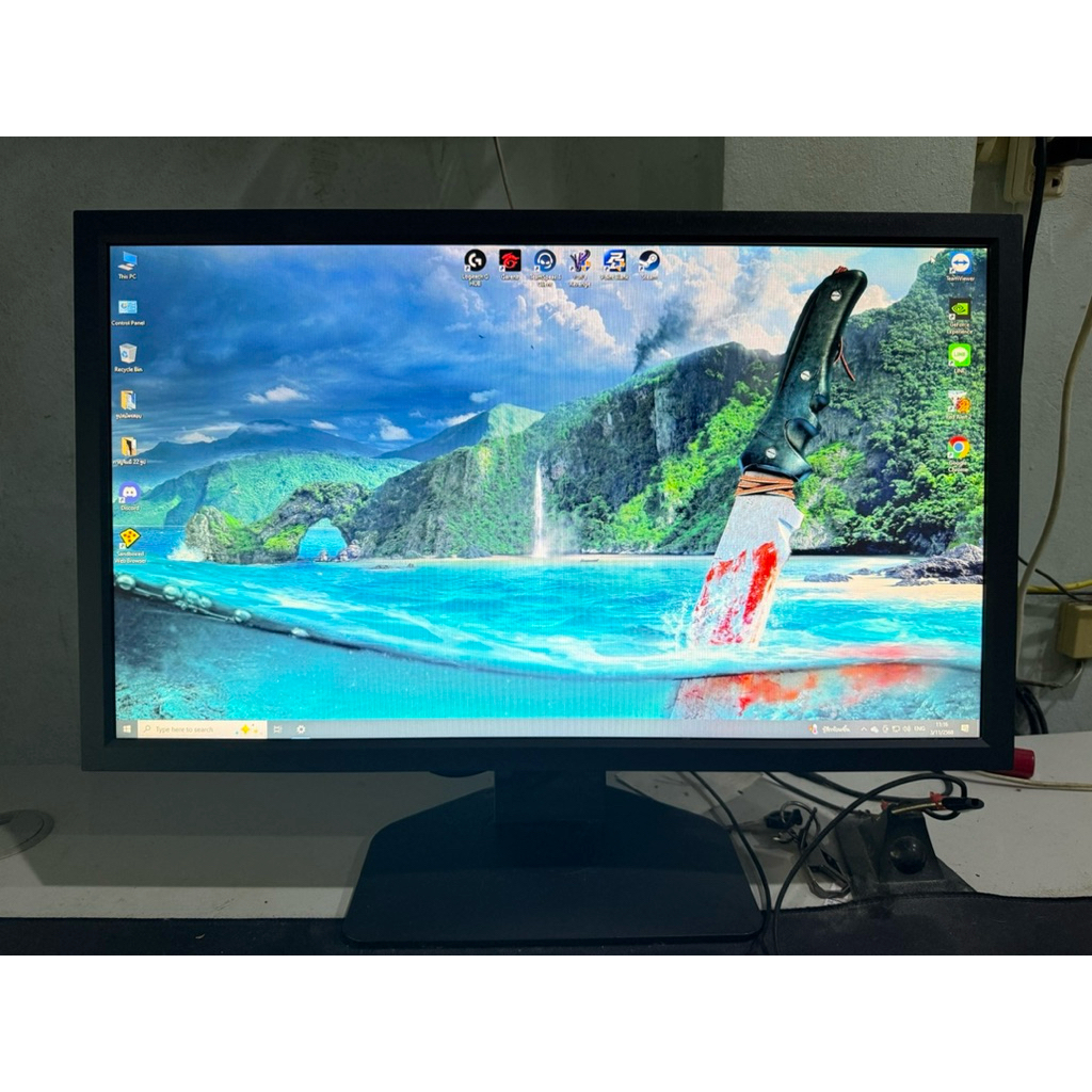 จอคอม 24 นิ้ว BenQ Zowie XL2411K 144hz. มือสองสภาพสวย